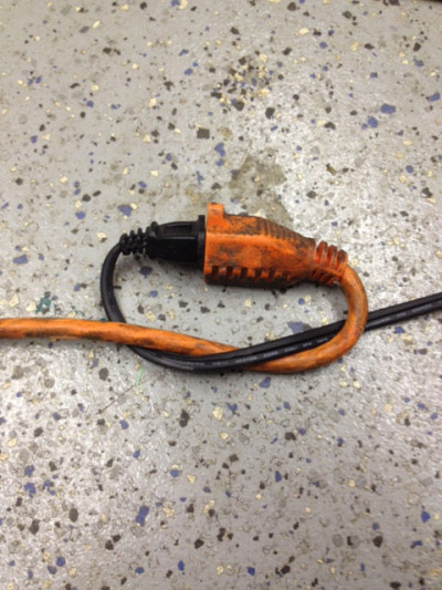 Using extension cords
