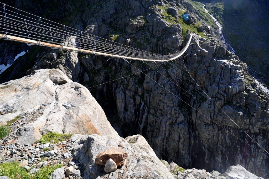 Trift Bridge, Switzerland